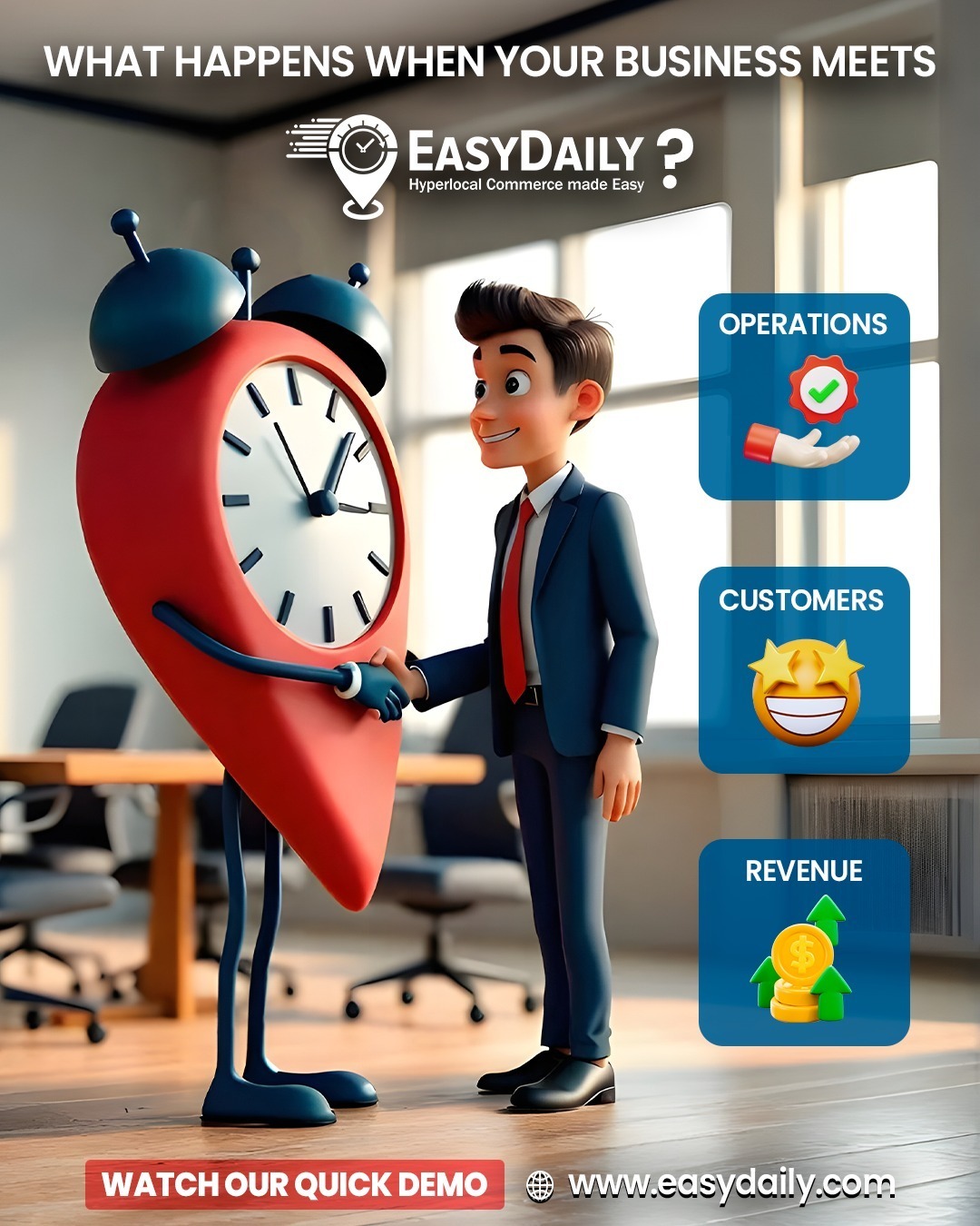 when your business meets easy daily